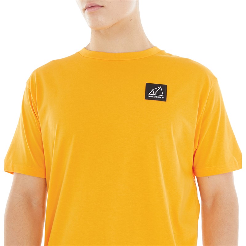 New Balance Mens Athletics All Terrain T-Shirt Orange
