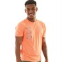 New Balance Mens London Edition Printed Impact Running T-Shirt Orange
