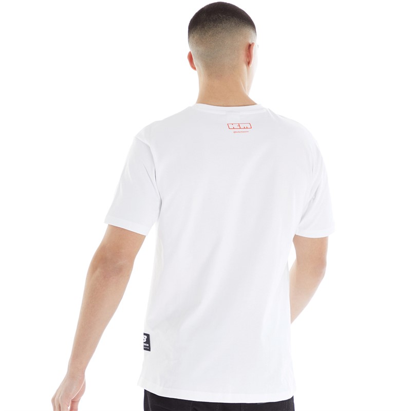 New Balance Mens NB x Kody Mason Graphic T-Shirt White
