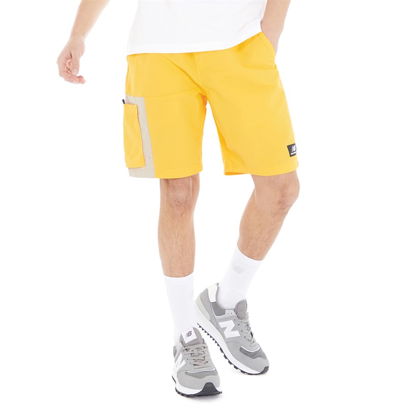 New Balance Mens All Terrain Shorts Sunflower