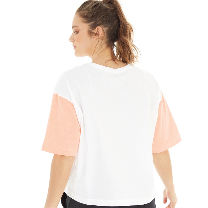 New Balance Womens Sport Seasonal Graphic T-Shirt White