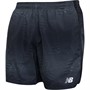 New Balance Mens Printed Accelerate 5inch Running Shorts Black