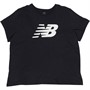 New Balance Womens Classic Flying NB Graphic T-Shirt (Plus Size) Black
