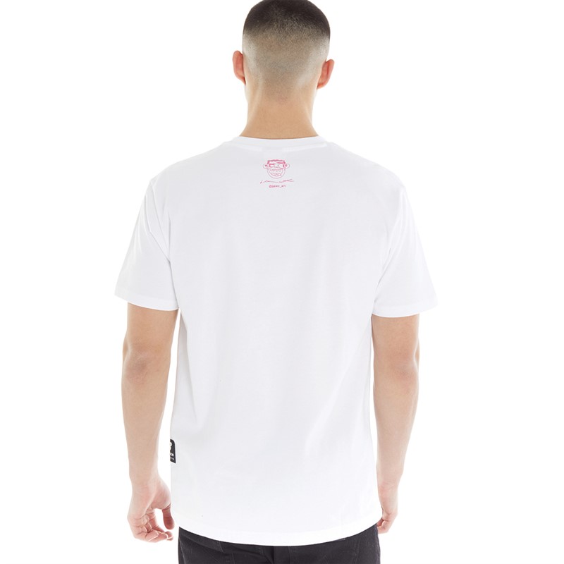 New Balance Mens NB x Gawx Graphic T-Shirt White