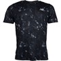 New Balance Mens Printed Impact Running T-Shirt Black