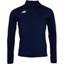 New Balance Mens 1/4 Zip Midlayer Top Navy