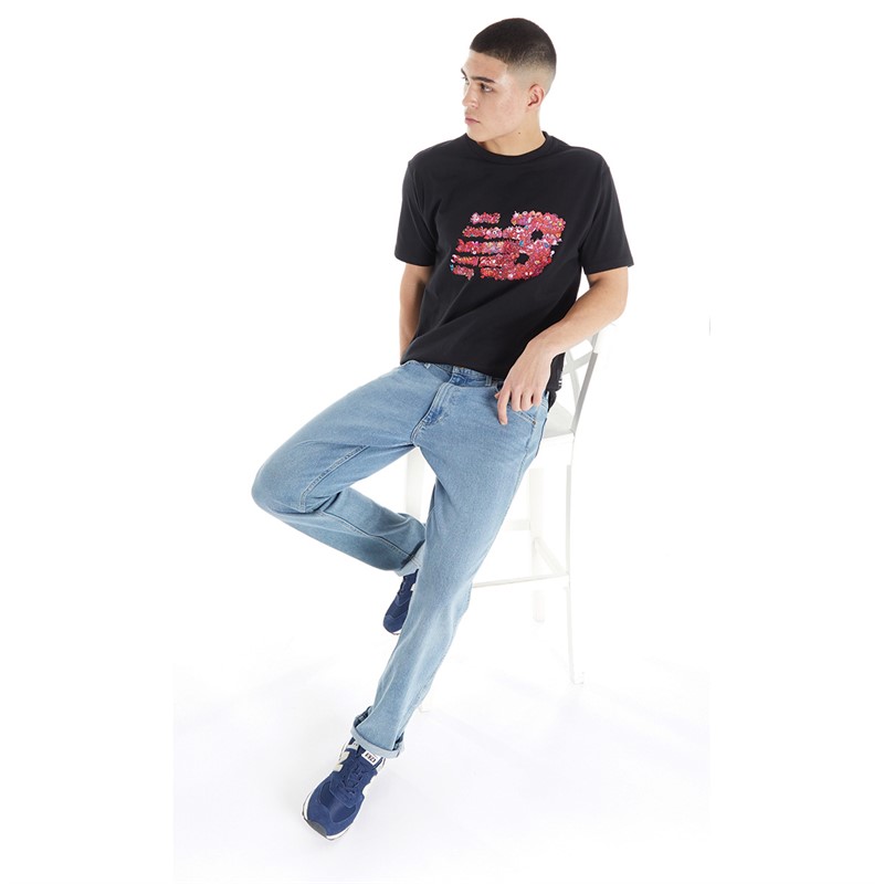 New Balance Mens NB x Gawx Graphic T-Shirt Black