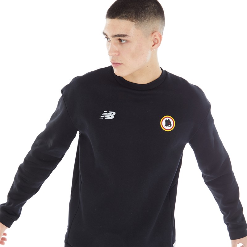 New Balance Mens AS Roma Sweatshirt Black