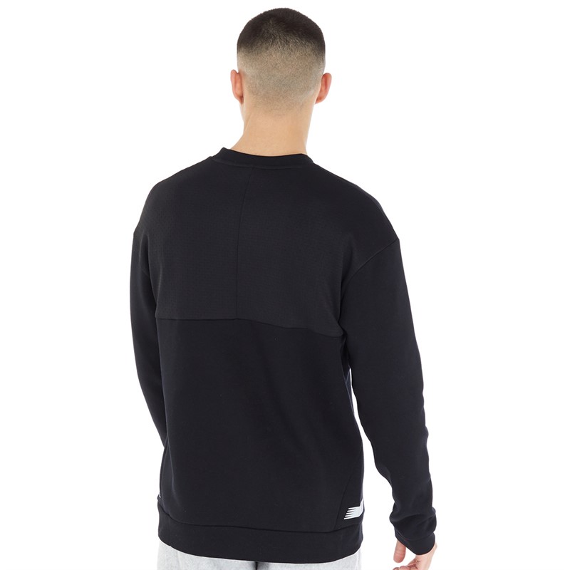 New Balance Mens AS Roma Sweatshirt Black