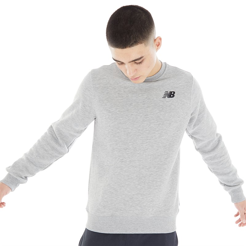 New Balance Mens Porto Sweatshirt Athletic Grey