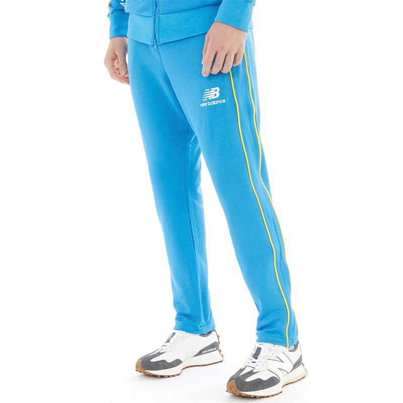 New Balance Mens 420 Track Pants Mediterranean Blue