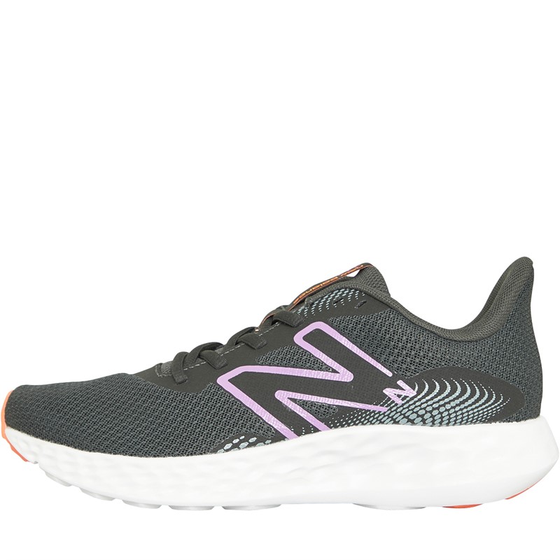 Buy New Balance Womens 411 V3 Neutral Running Shoes Black Top Cosmic Rose Orbit Pink