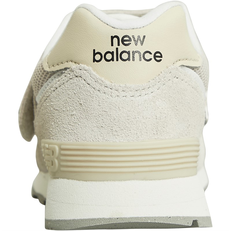 Buy New Balance Kids 574 Hook And Loop Trainers Moonbeam