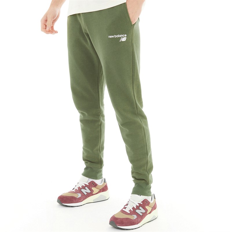 New Balance Pantalon en molleton classique Homme Olive