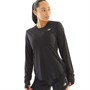 New Balance Womens Accelerate Long Sleeve Running Top Black