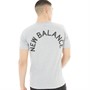New Balance Mens Classic Arch Graphic T-Shirt Athletic Grey