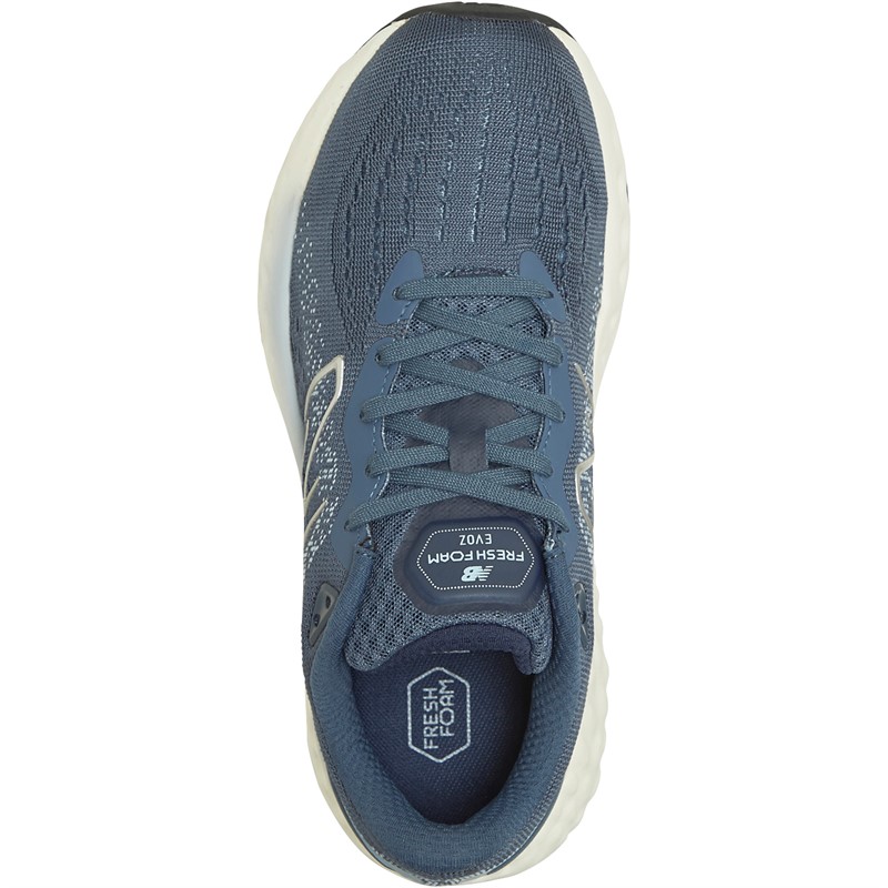 New Balance Dames Fresh Foam X Evoz V2 neutrale hardloopschoenen Indigo Blauw