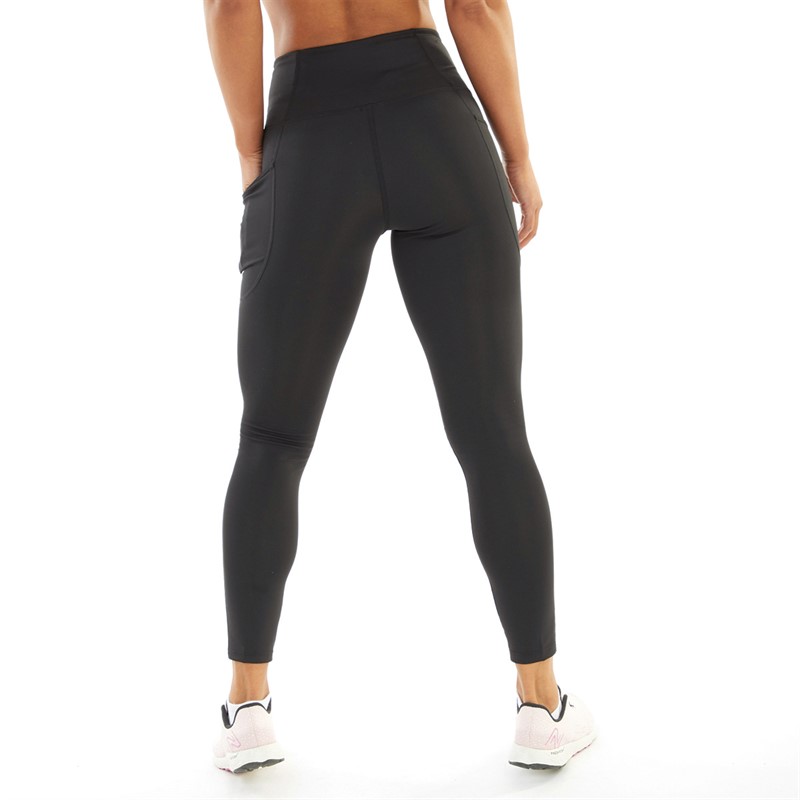 New Balance Womens Shape Shield High Rise 7/8 Tight Leggings Black