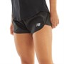 New Balance Womens Accelerate 2.5 Inch Running Shorts Black