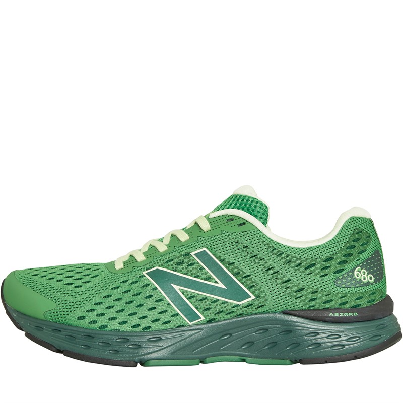 Buy New Balance Womens 680 V6 Neutral Running Shoes Green