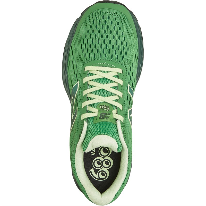 New balance green running shoes on sale