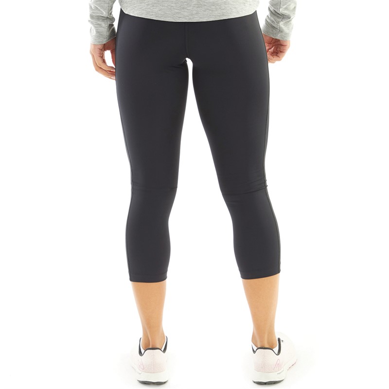 New Balance Womens Accelerate Capri Running Tights Black