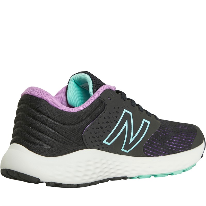 Buy New Balance Womens 520 V7 Neutral Running Shoes Black Mint Lilac