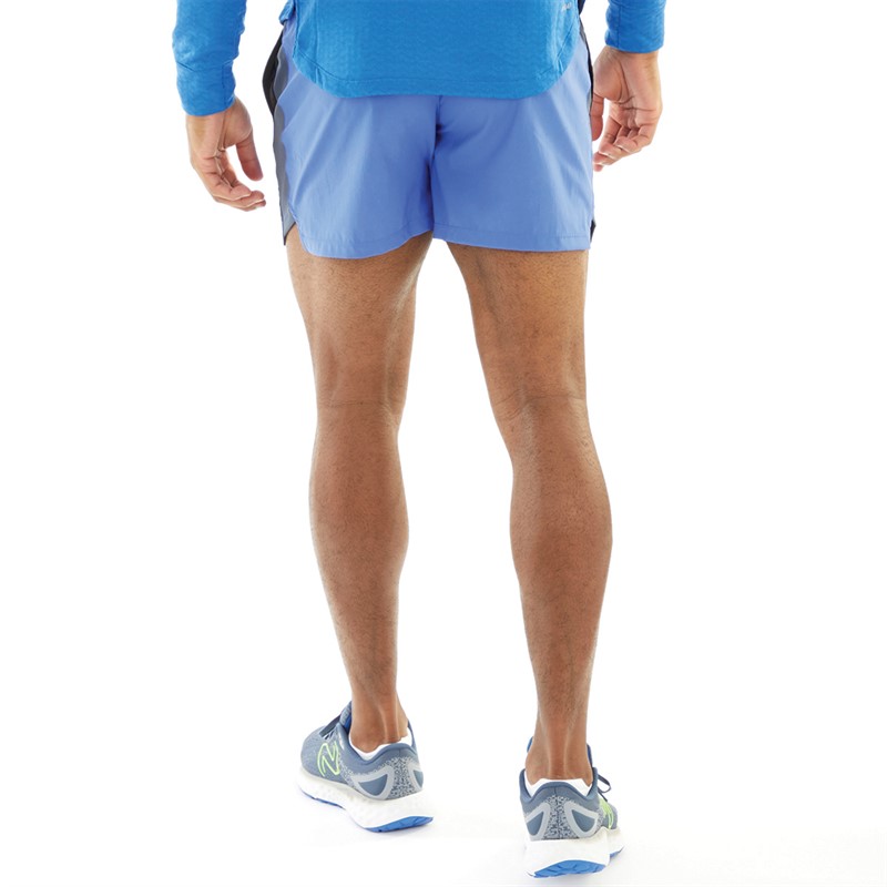 Buy New Balance Mens Accelerate 5 Inch Running Shorts Marine Blue