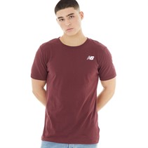 New Balance Mens Classic Arch Graphic T-Shirt Burgundy