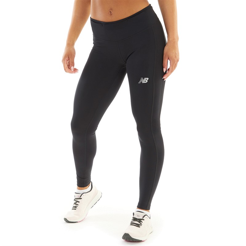 New Balance Womens Accelerate Running Tights Black
