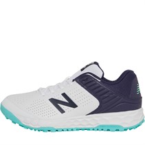 New Balance Mens CK4020 V4 Cricket Shoes White/Blue/Mint