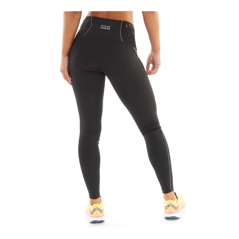 New Balance Womens Impact Running Tights Black