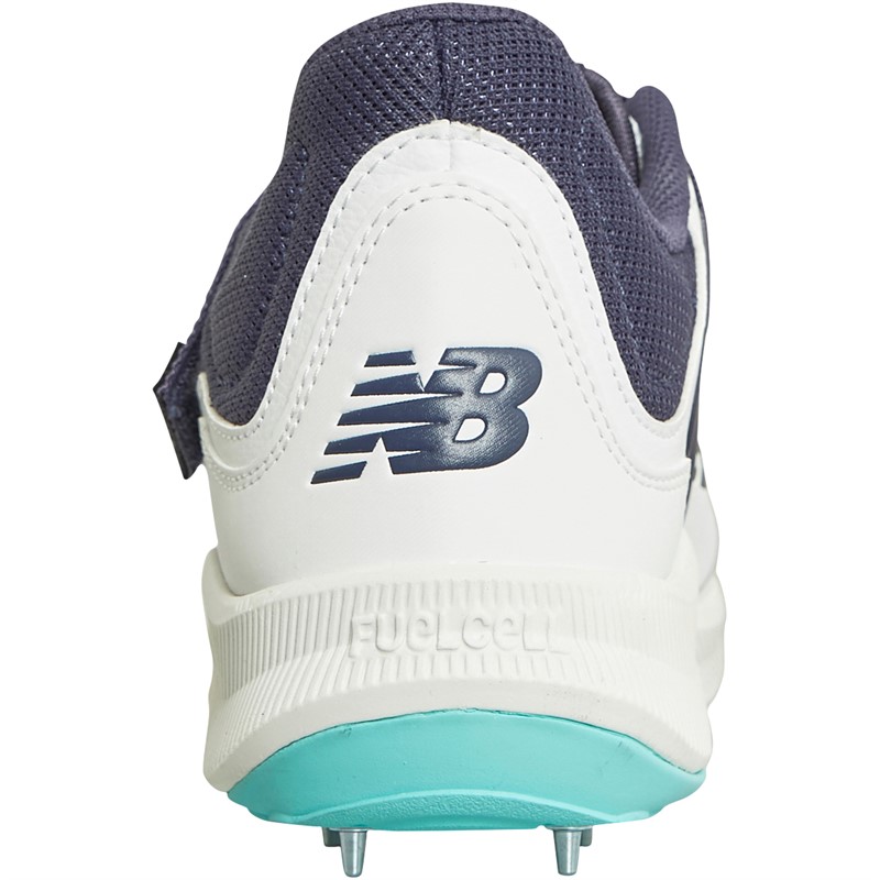 New Balance Mens CK4040 V5 Cricket Shoes White/Navy