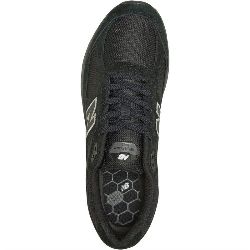 New Balance Mens Fresh Foam 1880 Walking Shoes Black