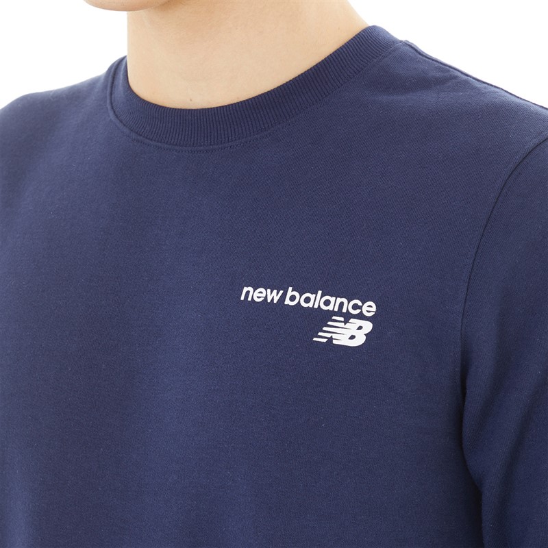 New Balance Mens Classic Core Sweatshirt Pigment