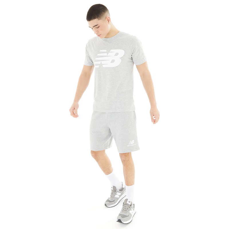 ★New Balance★ NBNEF21413 UNI Essential Center Logo Short S AC Lined Short 5