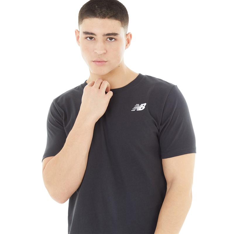 New Balance Mens Classic Arch Graphic T-Shirt Black