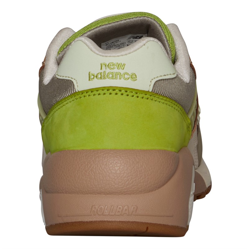 New Balance 580 Trainers Moss Green/Cream