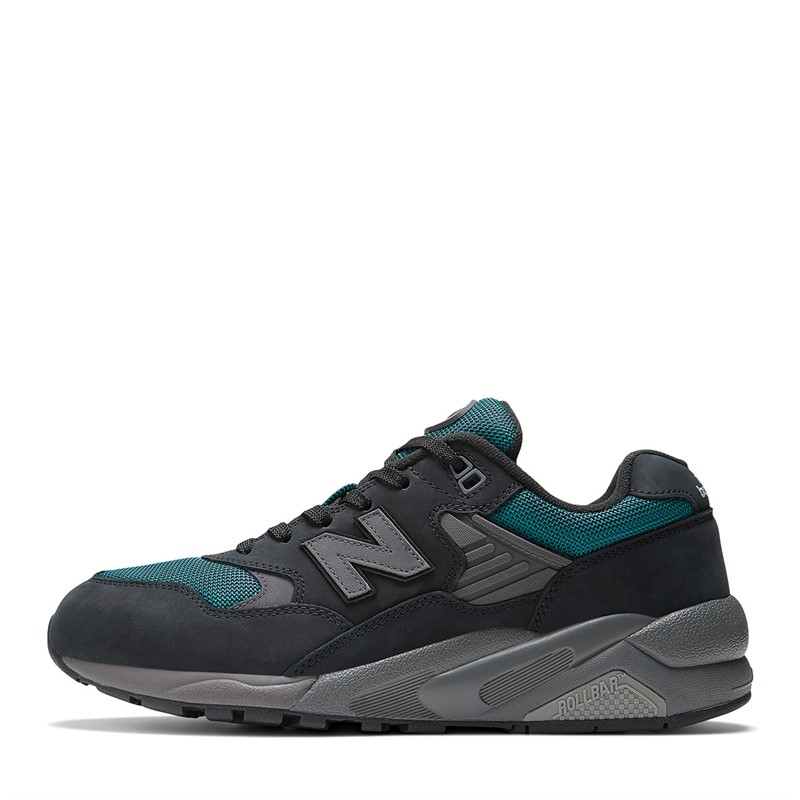 Buy New Balance 580 Trainers Black Vintage Teal Magnet