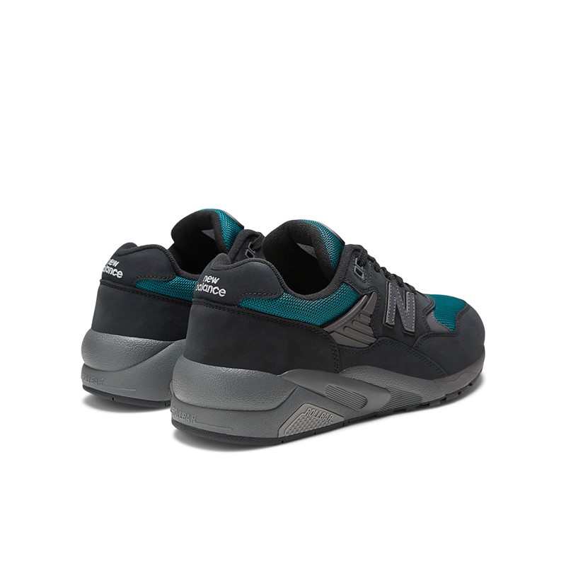 Buy New Balance 580 Trainers Black Vintage Teal Magnet