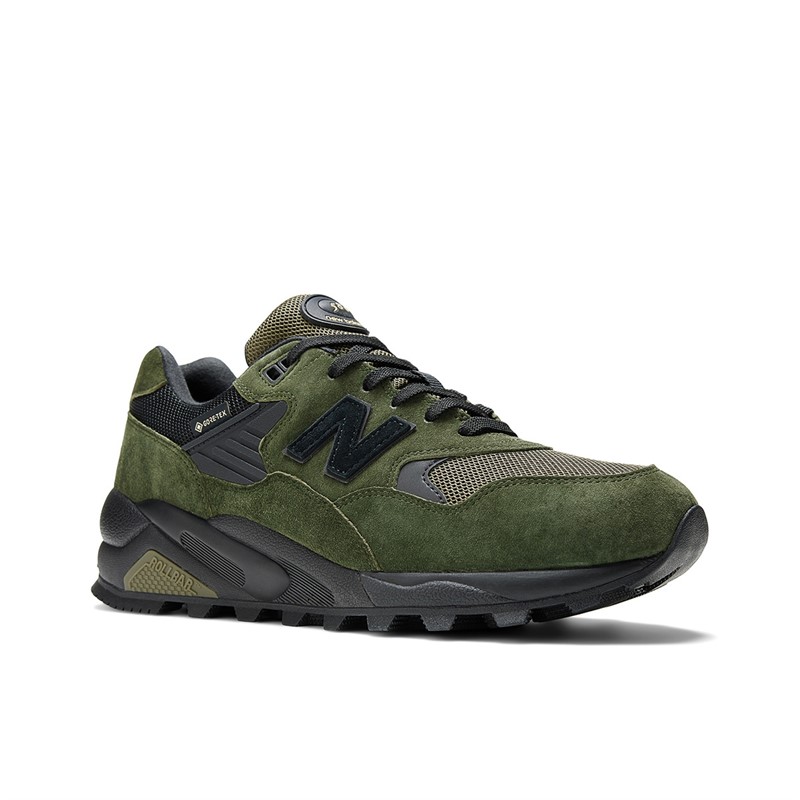 Buy New Balance 580 Gore Tex Trainers Kombu Green Black