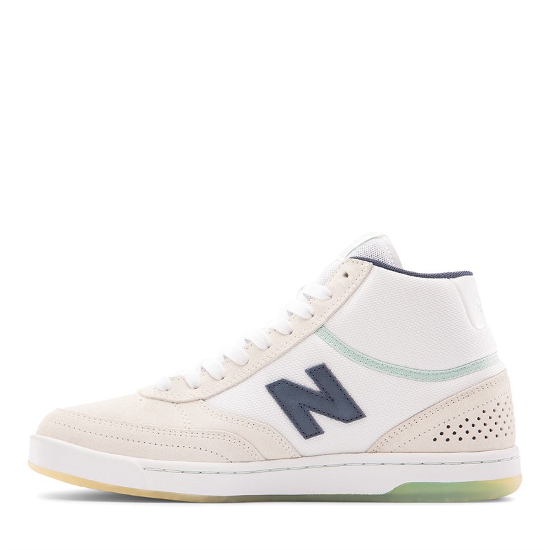 New Balance Numeric Tom Knox 440 Hi Trainers White/Navy