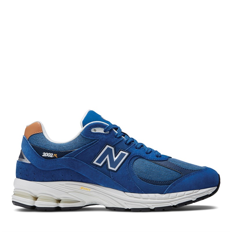 New Balance Mens 2002R Trainers Atlantic Blue/Sepia