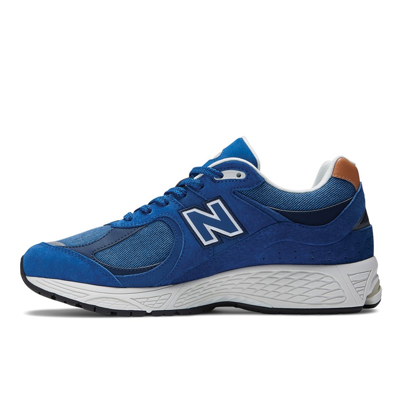 New Balance Mens 2002R Trainers Atlantic Blue/Sepia