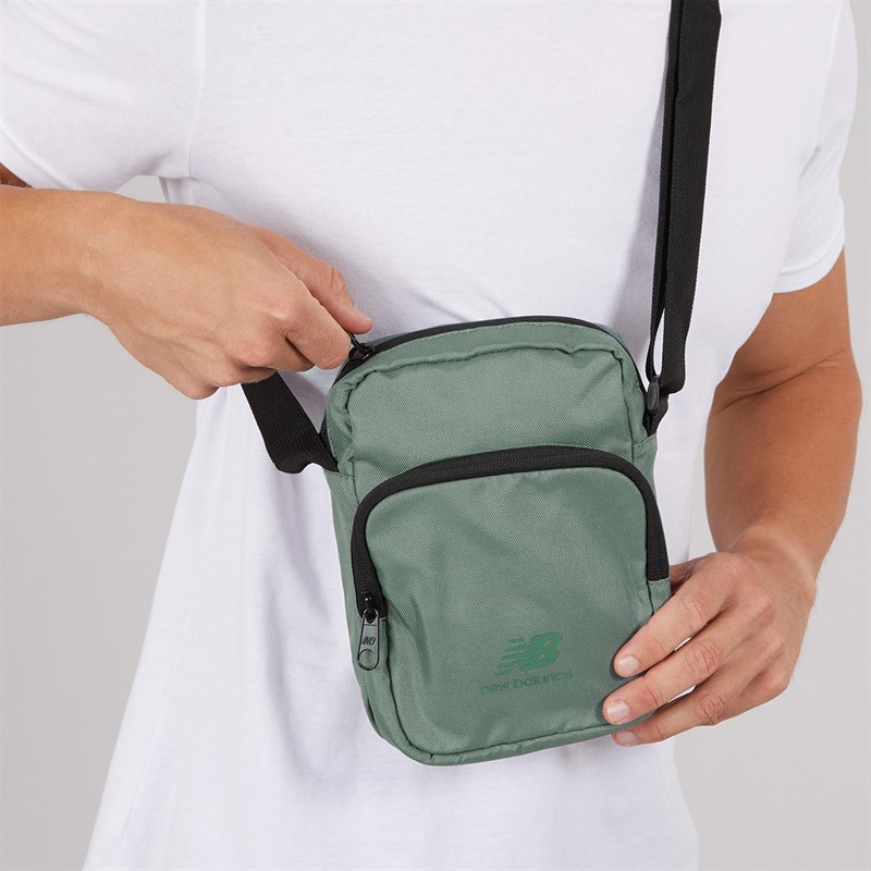 New Balance Flying Logo Cross Body Bag Dark Juniper