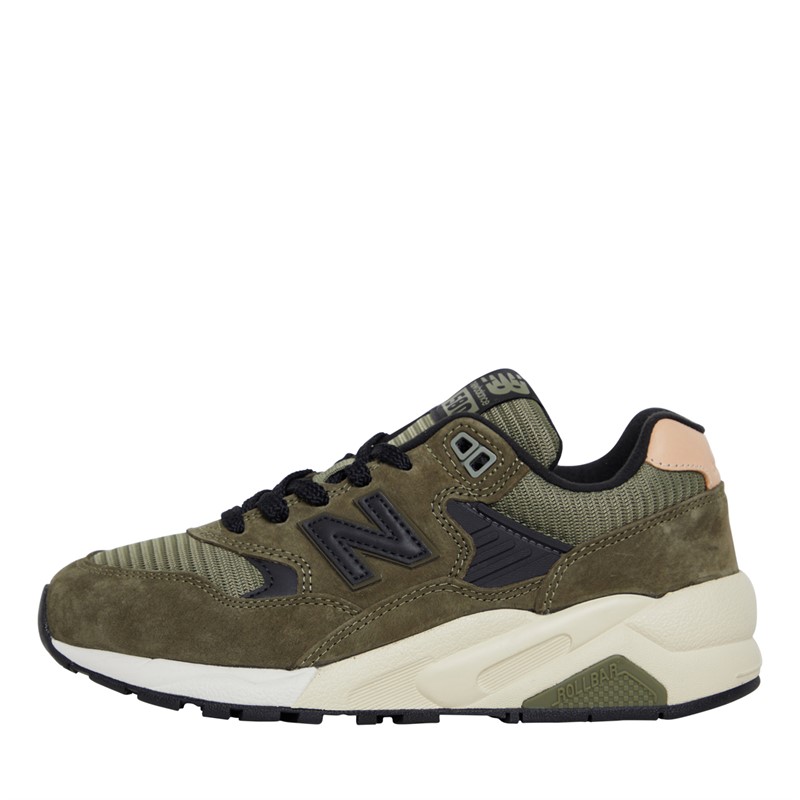 Buy New Balance 580 Trainers Dark Olivine