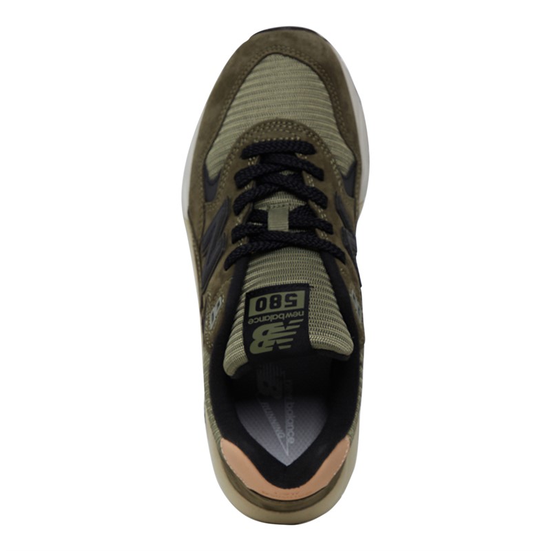 New Balance 580 Trainers Dark Olivine