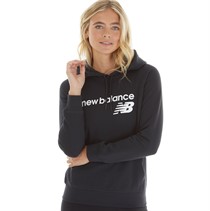 New Balance Womens Classic Core Fleece Hoodie Black