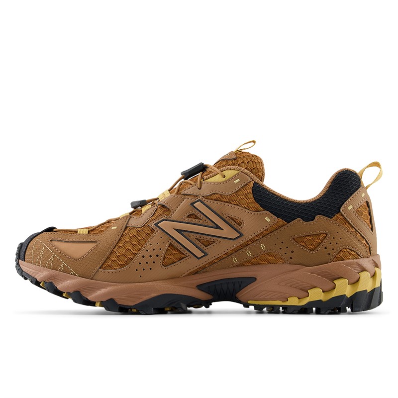 New Balance Męskie 610X Gore-Tex Waterproof Trampki Brązowy