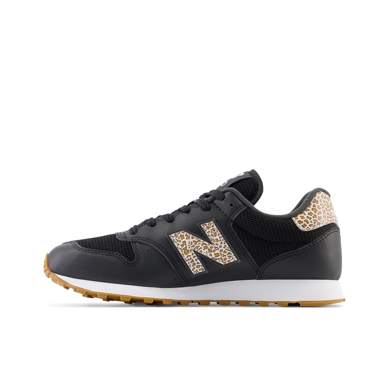 New balance dames zwart leer online